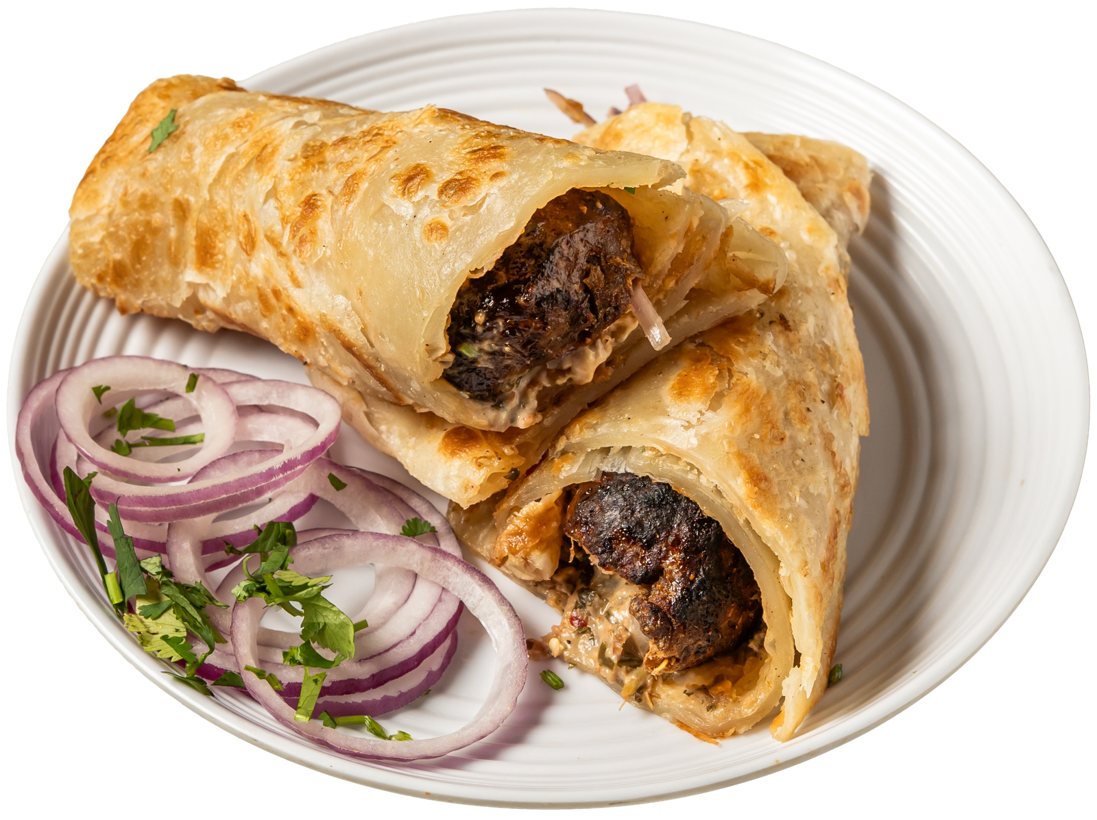 Beef Gola Kabab Roll